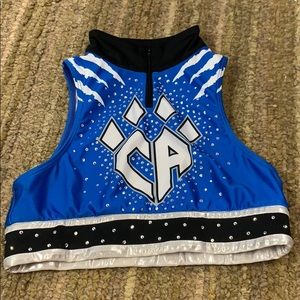 Cheer athletics sports bra